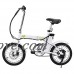 Outdoor E-Bike Folding Foldable Electric Bike Bicycle with Collapsible Frame and Handlebar Display - B077T61ZDW